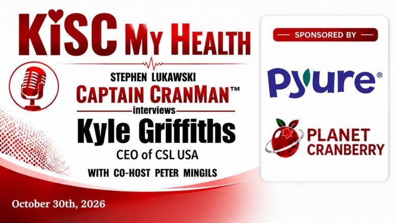 Kyle Griffiths CEO of CSL USA with peter Mingils and Stephen Lukawski on KISC My Health Radio