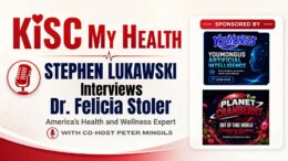 Dr Felicia Stoler with Peter Mingils and Stephen Lukawski on KISC My Health Radio