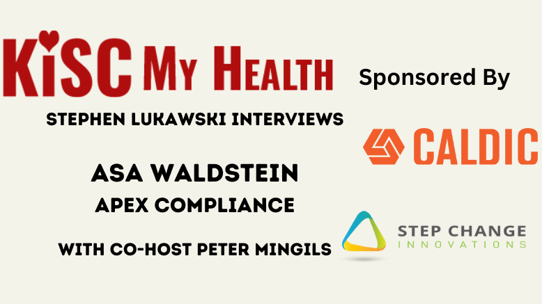 Asa Waldstein with Peter Mingils and Stephen Lukawski on KISC My Health Radio